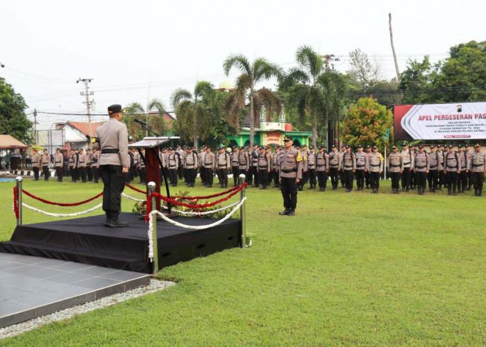 341 Personel Polres Batang Dikerahkan untuk Amankan Pilkada 2024, Kapolres: Harus Humanis dan Profesional 