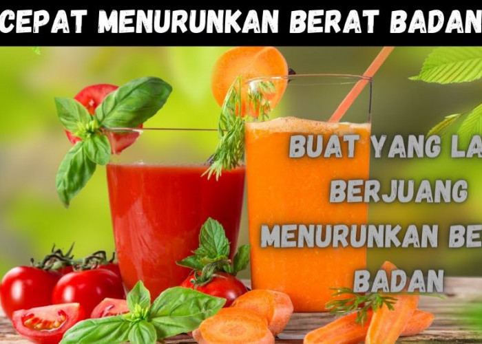 Gabungkan 2 Bahan Ini! Bikin Jus Tomat dan Wortel untuk Diet, Minum Sebelum Tidur Bisa Bikin Langsing 