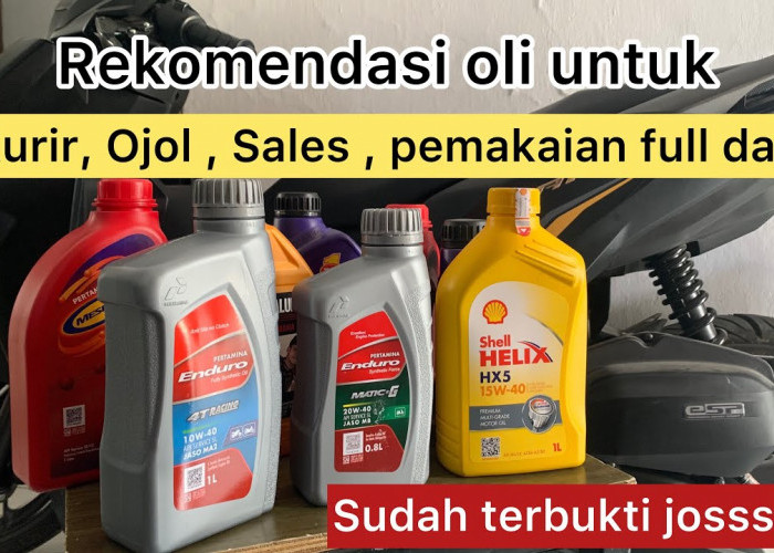 Mulai dari Rp 37 Ribuan, Inilah 5 Rekomendasi Oli Motor Untuk Ojek Online, Dijamin Bikin Performanya Optimal