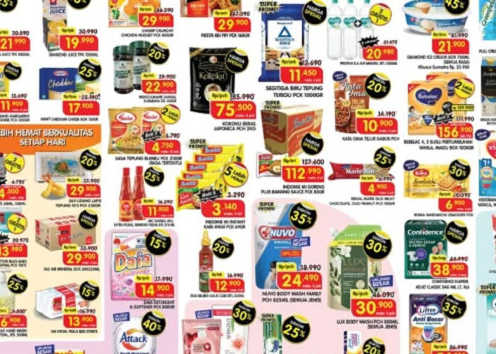 Promo Superindo Weekday 28 April–1 Mei 2025, Banjir Diskon Gila Minyak Goreng, Nugget dan Promo Harian Lainnya