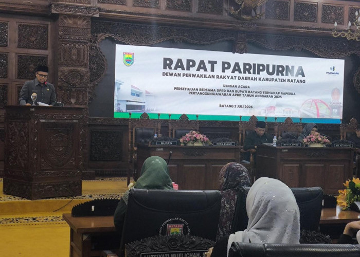 Raperda Pertanggungjawaban APBD Batang 2025 Disepakati, SiLPA Capai Rp196 M Jadi Modal Perubahan APBD 2026