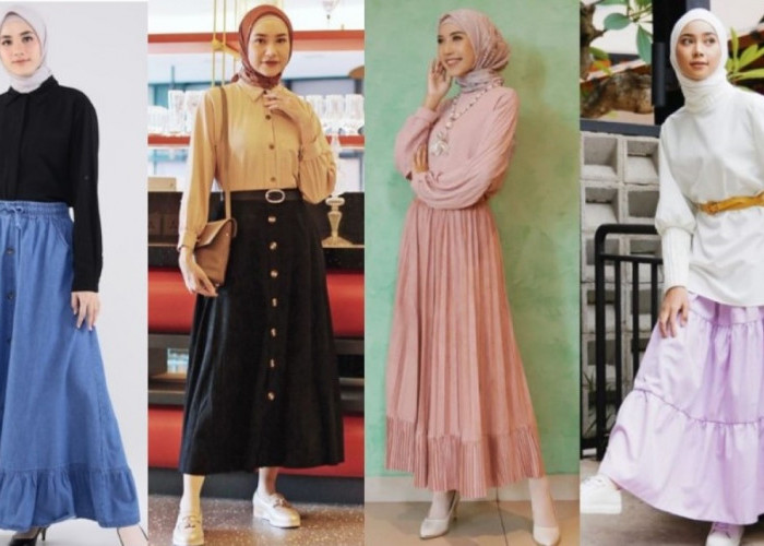 Tren Fashion Ramadan: Inspirasi Rok Panjang yang Simpel dan Feminin