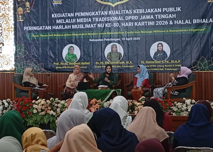 Anggota DPRD Jateng Sumarwati Dorong Kolaborasi Rebana dan Musik Modern di Harlah ke-80 Muslimat NU Pekalongan