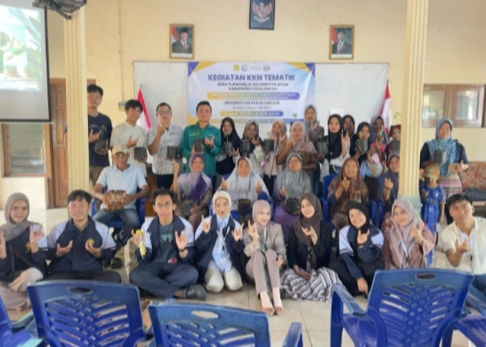 Tim KKN UNIKAL Desa Purworejo Gelar Pelatihan Inovasi Ramah Lingkungan dan Urban Farming Berkelanjutan