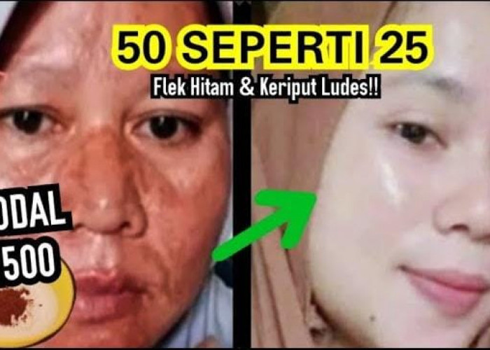 Cara Membuat Masker Alami untuk Menghilangkan Keriput dan Flek Hitam, Bikin Awet Muda di Usia 50 Tahun