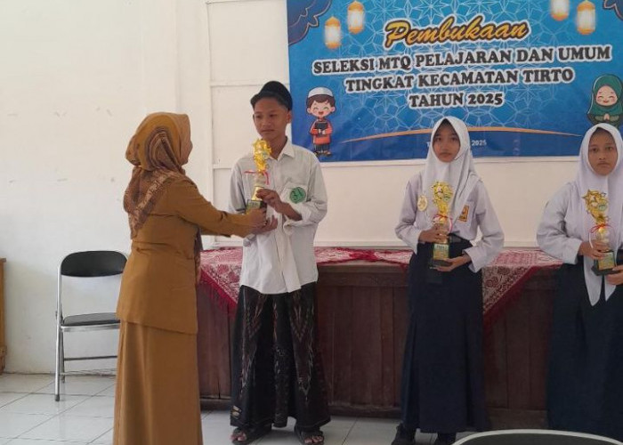 Peserta Didik MTs NU Tirto Raih Prestasi di Ajang MTQ Pelajar Tingkat Kecamatan