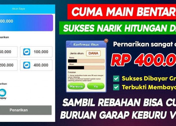 Langsung Cair 450 Ribu! Aplikasi Penghasil Saldo Dana Tercepat 2025! Baru Rilis Belum Banyak Orang yang Tahu