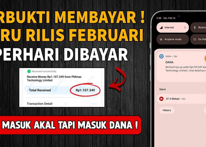 Aplikasi Penghasil Saldo DANA 2025 Tercepat! Dapat Rp1,1 Juta Sehari Tanpa Undang Teman