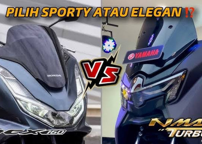 Komprasi Honda PCX 160 dengan Yamaha Nmax Turbo, Mending Pilih yang Mana? Simak Sampai Selesai Yuk!