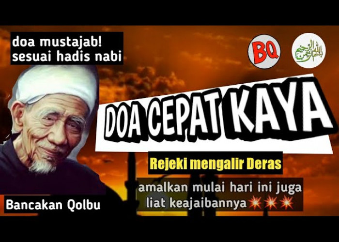 Pengen Kaya? Baca Doa untuk Rezeki dari Mbah Moen atau K.H. Maimoen Zubair ini