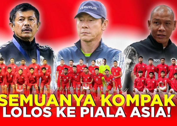 Sejarah Tercipta! 4 Kelompok Timnas Indonesia Semuanya Kompak Lolos ke Turnamen Piala Asia