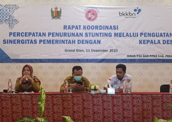Kepala Desa di Kabupaten Pekalongan Diajak Ikut Atasi Stunting