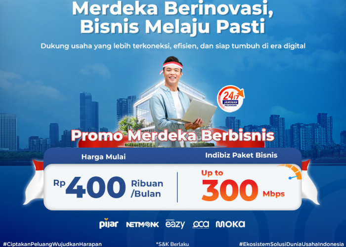 Rayakan 80 Tahun Indonesia Merdeka, Telkom Berikan Promo Berlangganan Paket Indibiz