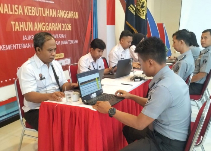 Lapas Pekalongan Ikuti Kegiatan Analisis Kebutuhan Anggaran 2026 di Lapas Purwokerto