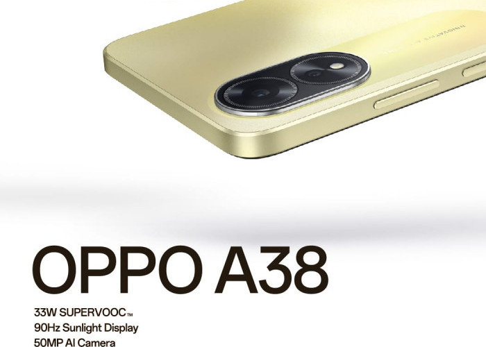 Seri Terbaru Oppo A38, Punya Harga Rp 2 Jutaan Berchipset Mediatek Helio G85 dan RAM 4 GB