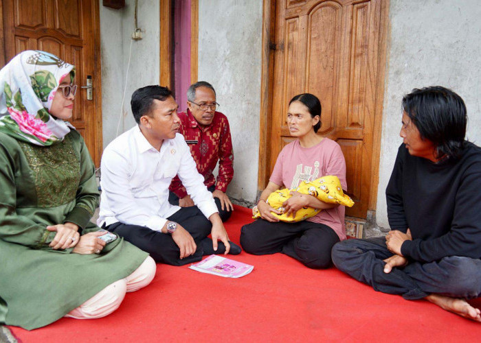 Monitor Keluarga Risiko Stunting di Bali, Menteri Wihaji: Semangat Gotong Royong Kunci Tekan Angka Stunting