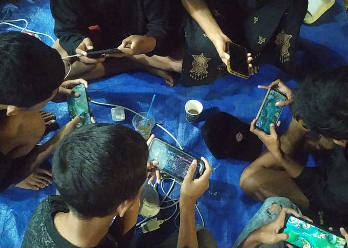 Relawan Riswadi-Amin Buka Posko Wonge Dewe dengan Gelar Lomba Mobile Legends