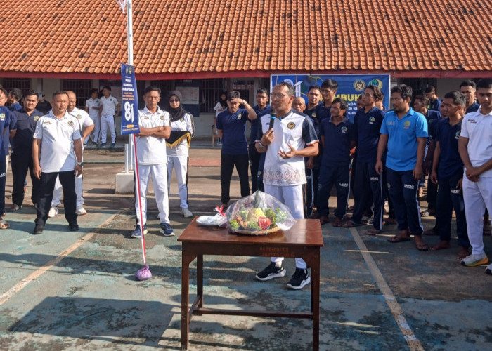 Diawali Senam Bersama, Lapas Pekalongan Resmi Buka Pekan Olahraga Warga Binaan