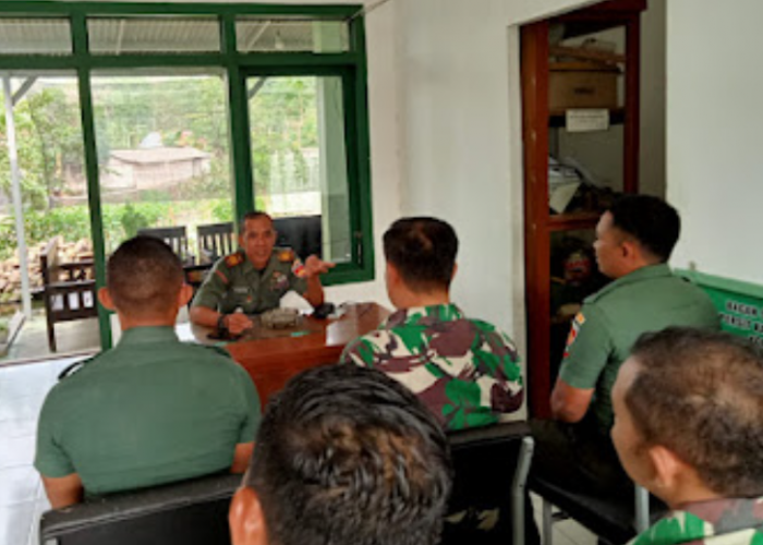 Danramil Talun Tekankan Netralitas TNI dan Bijak dalam Bermedsos