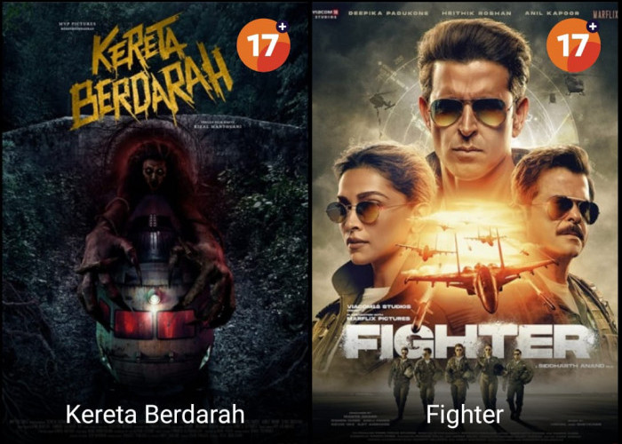 Kereta Berdarah, Agak Laen dan Fighter Masih Tayang, Jadwal Film Bioskop Batang Hari Ini Senin 5 Februari 2024