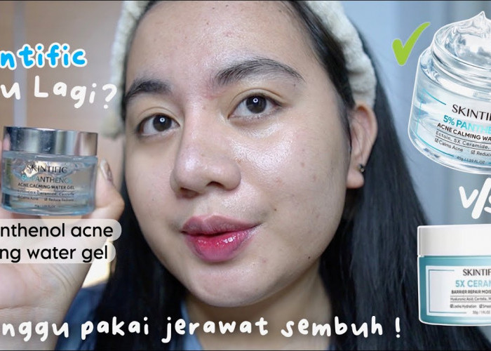 Review Jujur Moisturizer Skintific 5% Panthenol di Kulit Kombinasi dan Berjerawat 