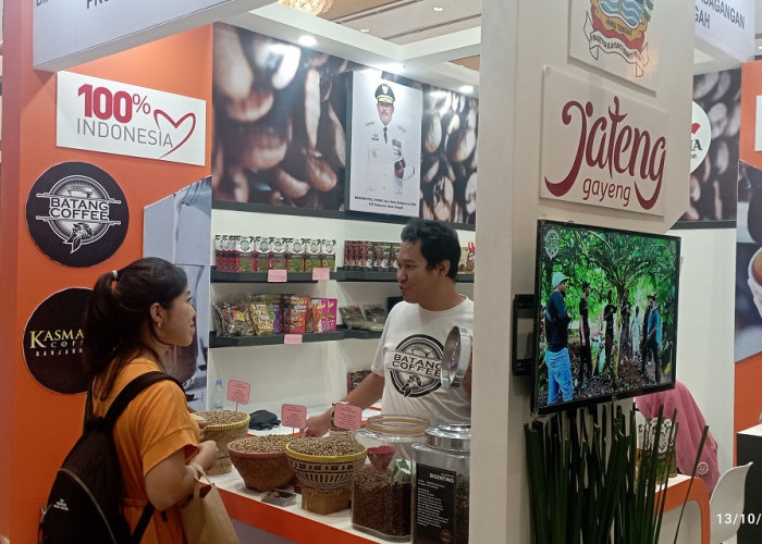 Wakili Jateng, Batang Coffee Unjuk Gigi di Indonesia Coffee Expo