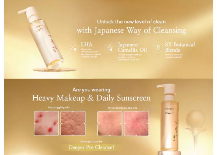 Review Wardah LHA Camellia Oil Pore Purifying Cleansing Oil, Cocok untuk Kulit Berjerawat
