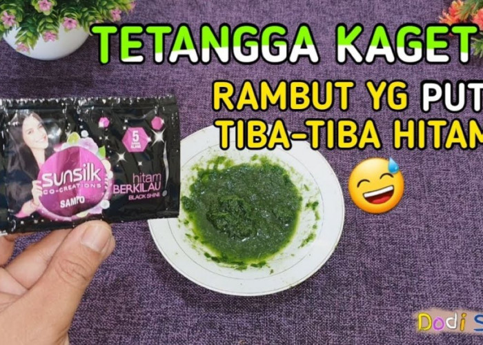 DIY Shampo Teh untuk Menghilangkan Uban Sampai ke Akar, 4 Langkah Rambut Hitam Merata