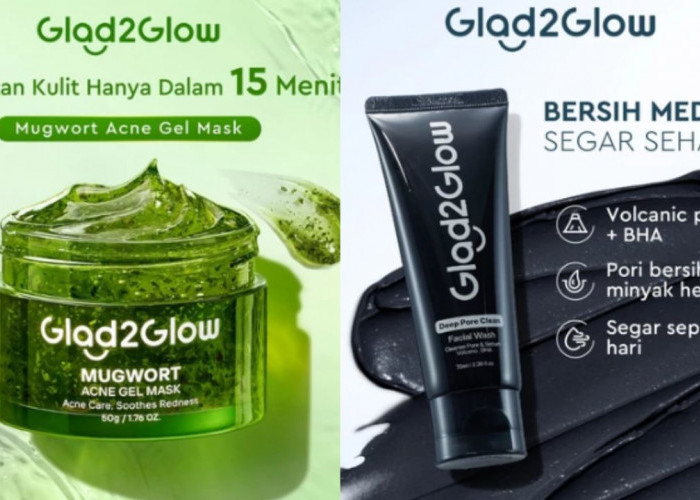 4 Produk Skincare Glad2Glow Terbaru 2025, dari Cleanser hingga Masker