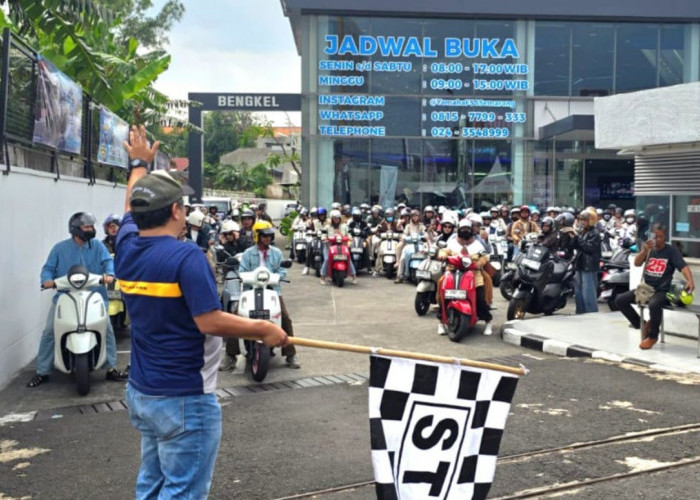 Kemeriahan Yamaha Classy Ride & Chill 2026: Wadah Berkumpulnya Komunitas Skutik Klasik Modern di Semarang