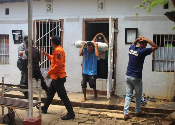 Lapas Pekalongan Adakan Simulasi Tanggap Darurat Bencana Gempa Bumi