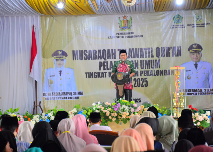 Sekda Yulian Akbar Resmi Buka MTQ Pelajar dan Umum Tingkat Kabupaten Pekalongan