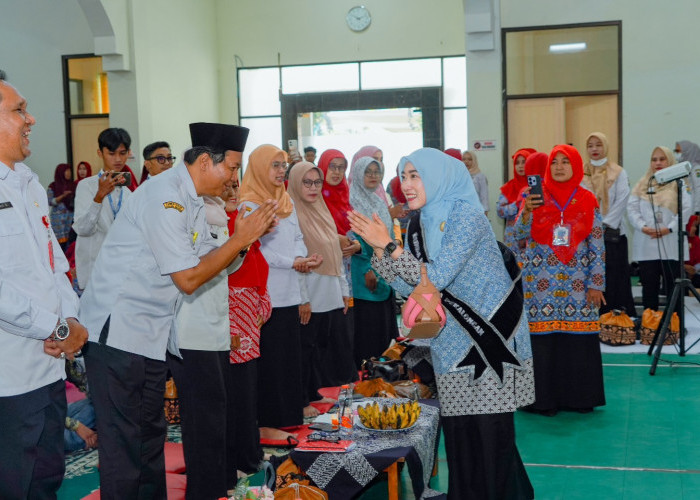 GOR Unikal Full! Bunda PAUD Inggit Soraya Puji Soliditas Pendidik dalam Halal Bihalal HIMPAUDI Kota Pekalongan