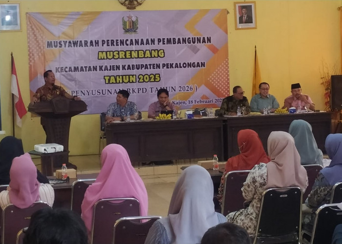Usulan Pengaspalan Jalan Dominasi Dalam Musrenbang, Ketua DPRD Soroti Pentingnya Penyusunan RDTR di Kec Kajen