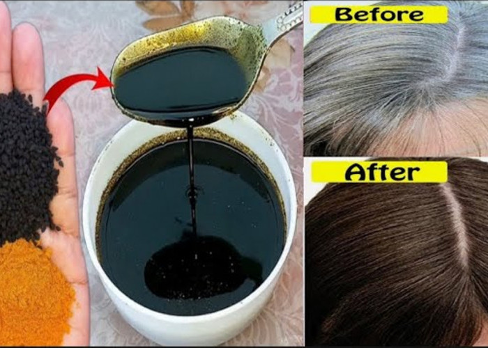 Begini Cara Buat Minyak Rambut Penghilang Uban, Cuma 1 Bahan Bikin Rambut Hitam Permanen