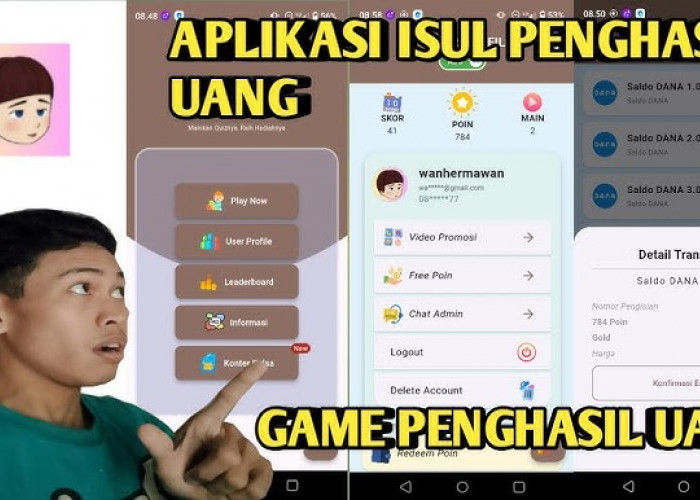 Hanya Dengan Bermain Game ISUL Sudah Bisa Dapat Saldo DANA Gratis Senilai Rp 550 Ribu, Ternyata Ini Caranya