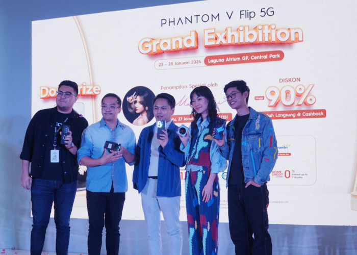 TECNO PHANTOM V Flip 5G Grand Exhibition, Hadirkan Banyak Keistimewaan di Seluruh Lini Produk