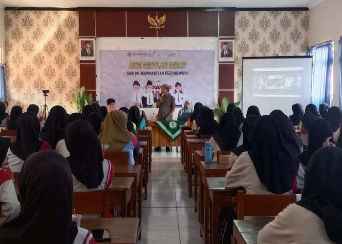 SMK Muhammadiyah Kedungwuni Gelar Aksi Sekolah Sehat 