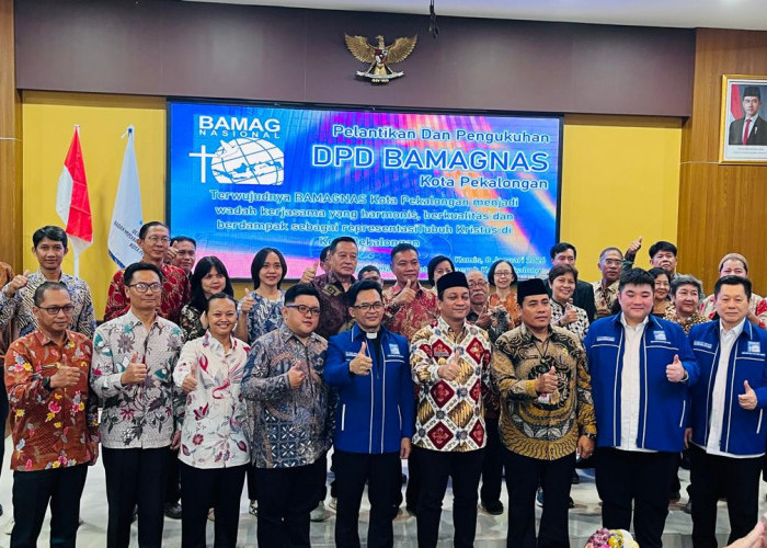 Perkuat Kerukunan Umat, Pengurus DPD BAMAGNAS Kota Pekalongan Resmi Dikukuhkan Wali Kota
