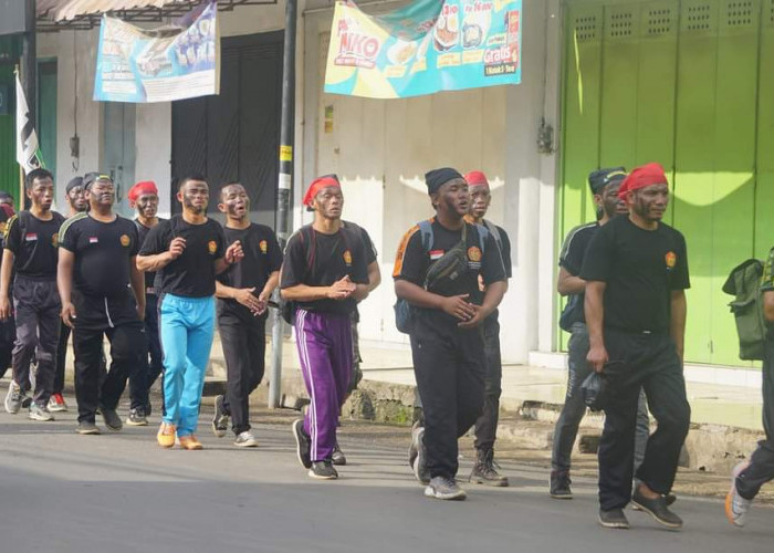 PC GP Ansor Kabupaten Pekalongan Adakan Pembaretan Akbar, Diawali Long March Sejauh 11,5 km