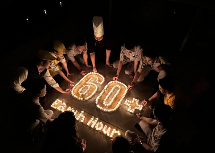 Santika Indonesia Hotels & Resorts Serentak Bergabung dalam Gerakan Earth Hour 2024