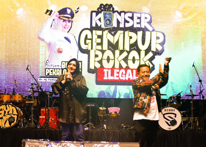 Bupati Fadia Arafiq Ajak Masyarakat Cegah Peredaran Rokok Ilegal Lewat Konser Gempur Rokok Ilegal