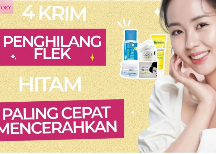 3 Merek Cream Pemutih Wajah Penghilang Flek Hitam Tebal Terbaik, Kulit Gelap Jadi Putih Glowing Awet Muda