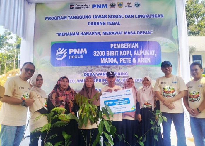 3.200 Pohon Untuk Tegal yang Lebih Hijau Oleh PNM