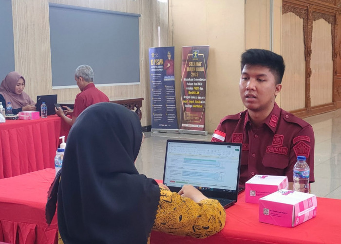 Tingkatkan Karir, Kemenkumham Jateng Ikuti Wawancara Evaluasi Jabatan Fungsional