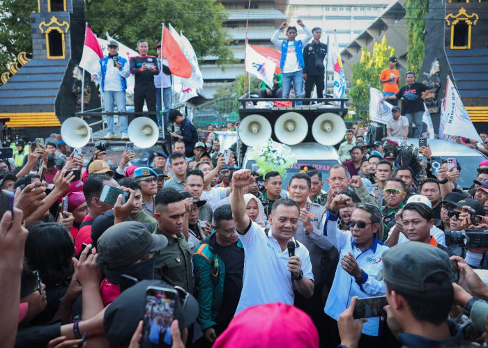 Ahmad Luthfi Temui Massa Aksi Buruh, Serap Semua Aspirasi