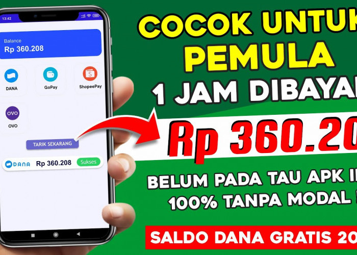 Aplikasi Terbaru Penghasil Saldo DANA Gratis ini Bisa Withdraw Setiap Hari! Cair Hingga Rp360 Ribu 