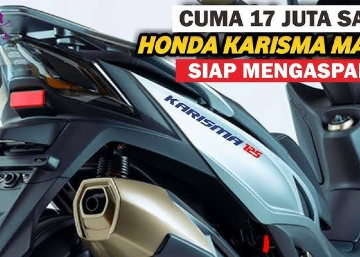 Honda Karisma Matic 125 Skuter Matic dengan Harga Terjangkau Spesifikasinya Memukau, Ini Buktinya!