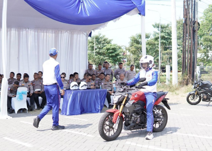 Dukung Polantas Karib, Honda Jateng Latih 60 Personel Ditlantas