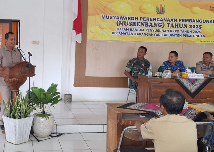 Ketua DPRD H. Abdul Munir Usul Agar Kecamatan Karanganyar Mempunyai Tata Ruang Detail Pembangunan